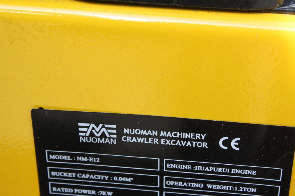 Minibagger Nuoman EPS NM-E12 Diesel 7kW Demo
