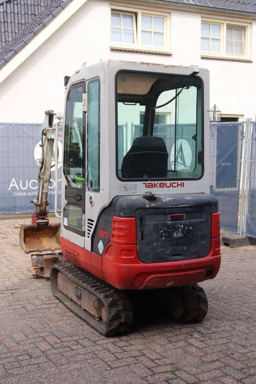 Mini excavator Takeuchi TB219 Diesel 12kW 2014