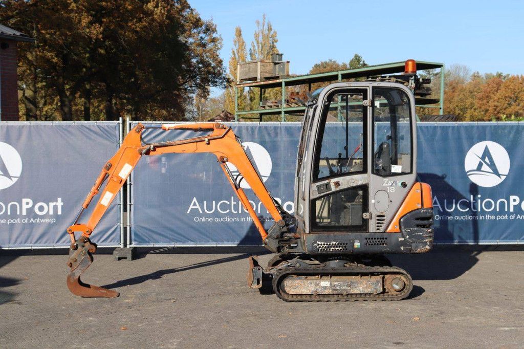 Minigraver Hitachi ZX18 CLR Diesel 2009
