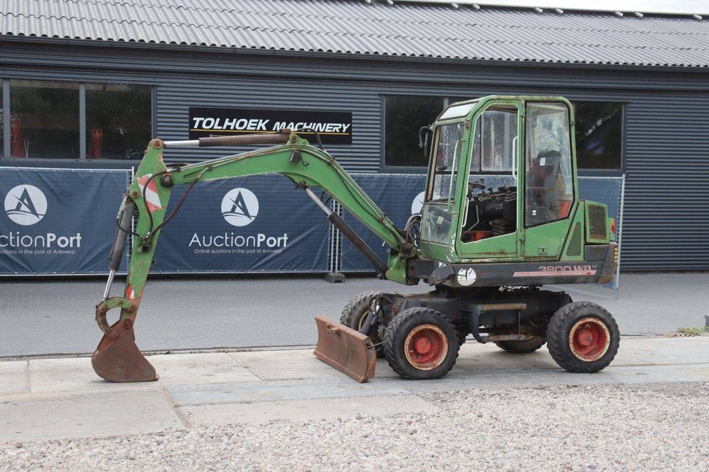 Neuson 3800 WD Diesel 40kW Wheeled Excavator
