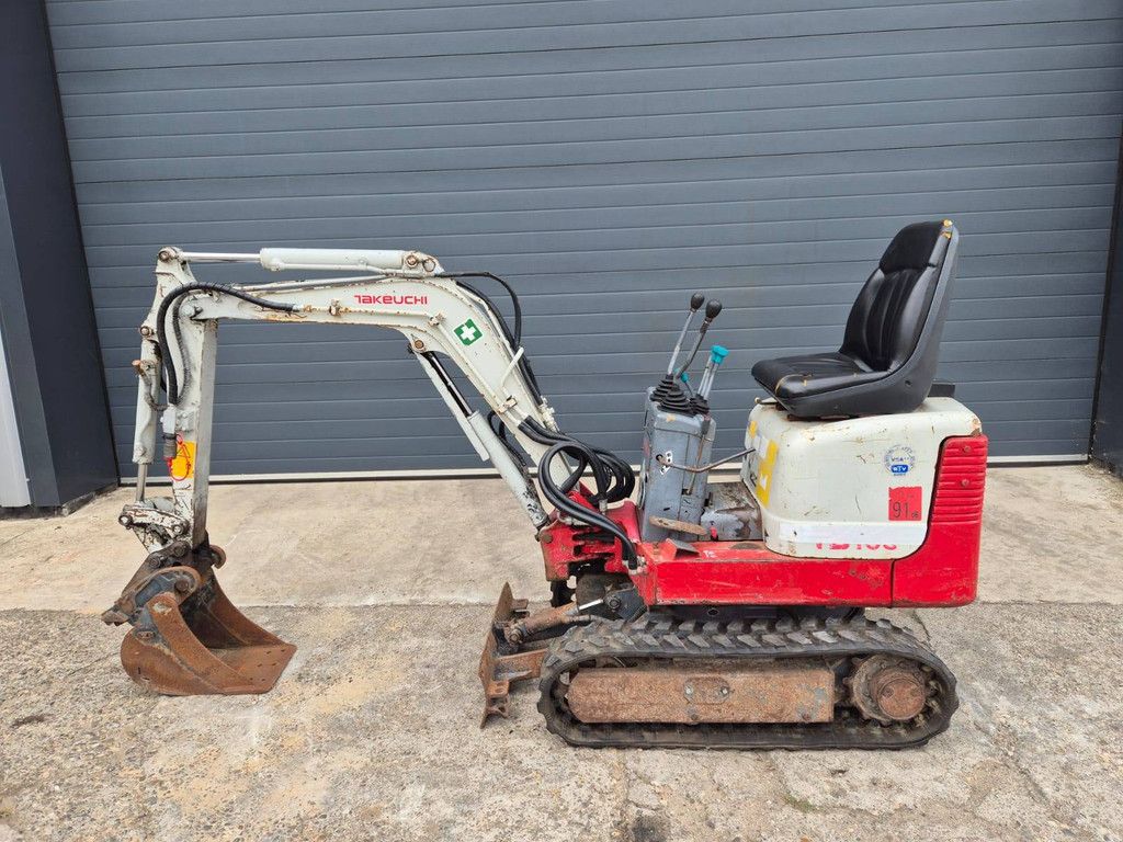 Minigraver Takeuchi TB108 Diesel 7.5kW 2013