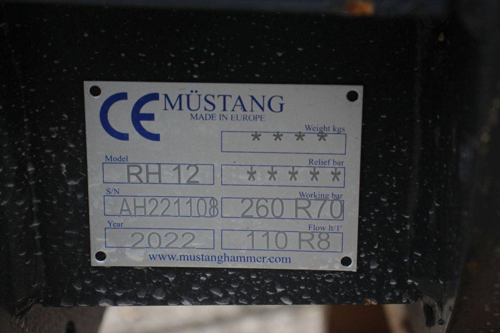 Mustang RH12 Betonbrecher 2022 Neu