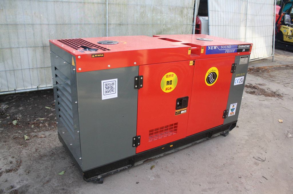 Generator Kawakenki KK30-III-SSS Diesel 30kVA 2025 Neu