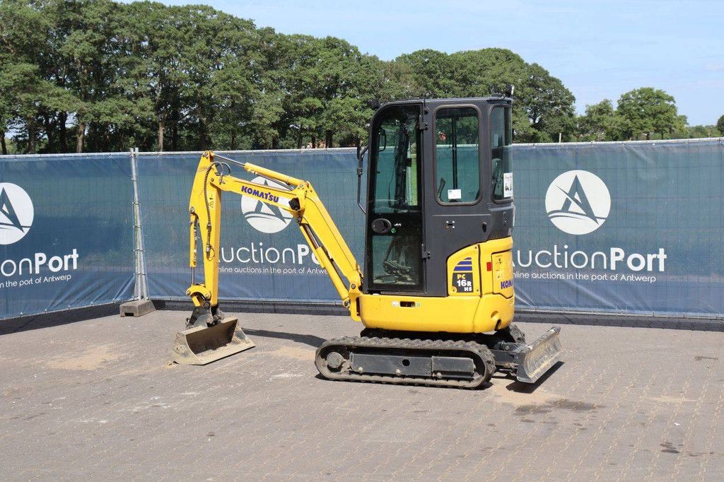 Minigraver Komatsu PC16R-3HS Diesel 2024
