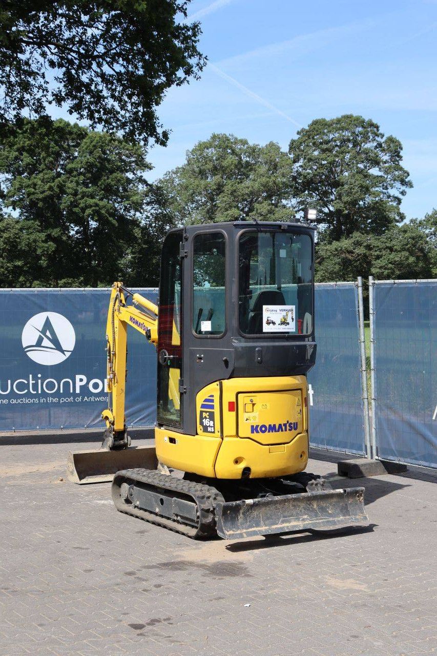 Minigraver Komatsu PC16R-3HS Diesel 2024