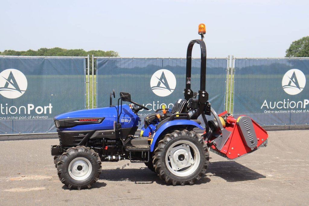 Farmtrac 26H Diesel-Kleintraktor 2026 Neu mit Schlegelmäher
