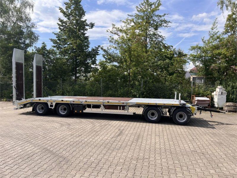 Möslein T4 VB H1 gerade neuer 4 Achs Tieflader gerade Lad