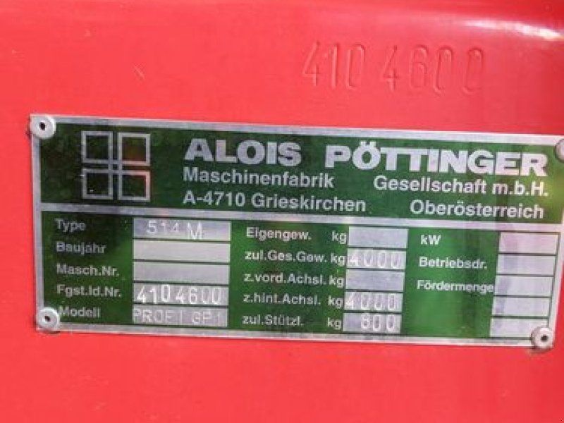 Pöttinger Profi Grand Prix 1