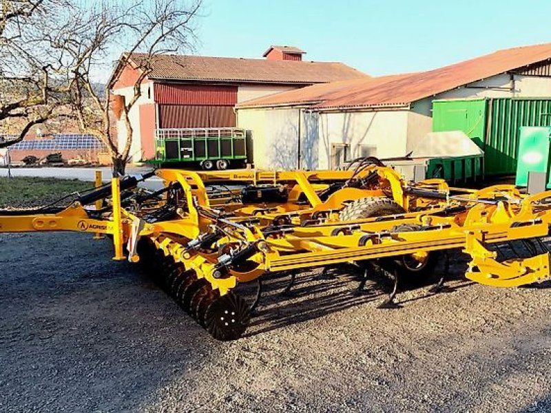 Agrisem Biomulch 5-balkiger Flach 8 m mit Striegel ohne Walze