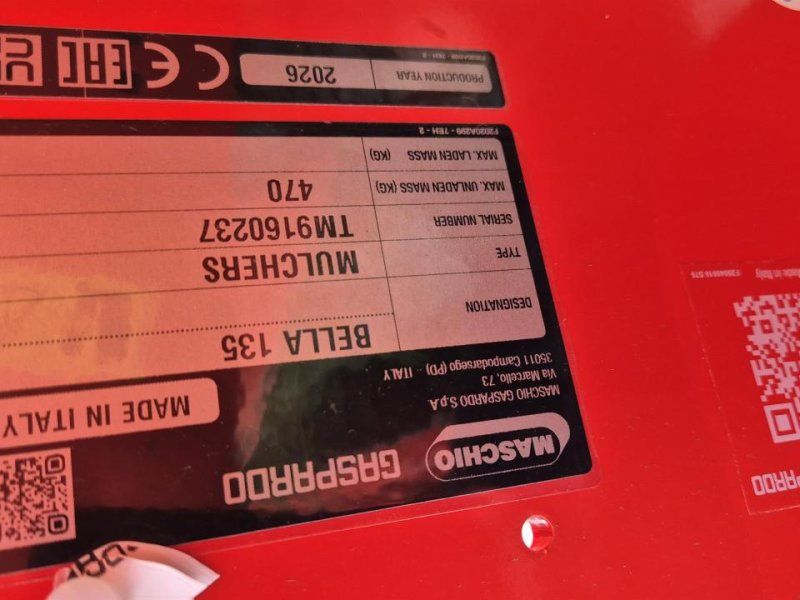 Maschio Bella 135 FH