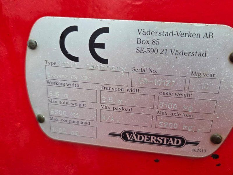 Väderstad Carrier CR650