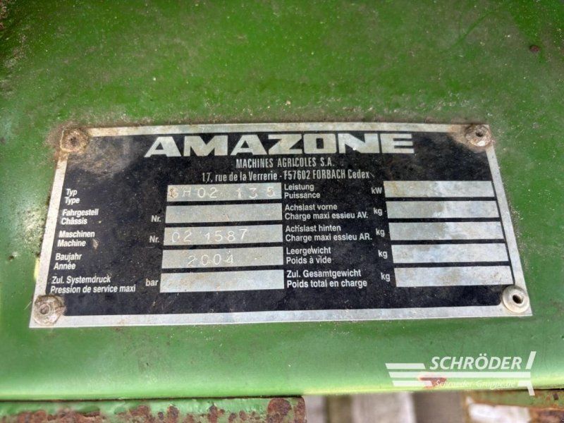 Amazone GRASSHOPPER GH 02 135