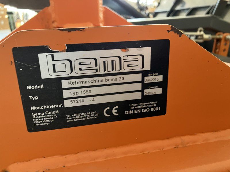 Bema 20 Kehrmaschine