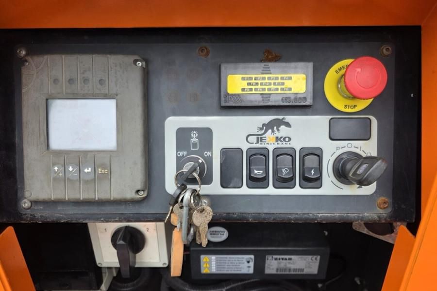 Jekko JF545CDH-2 Diesel/Electric powered, Remote Control