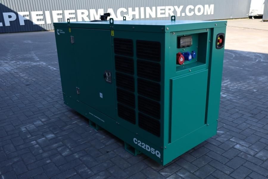 Cummins C22D5Q Declaration of Conformity, Diesel, 22kVA, A