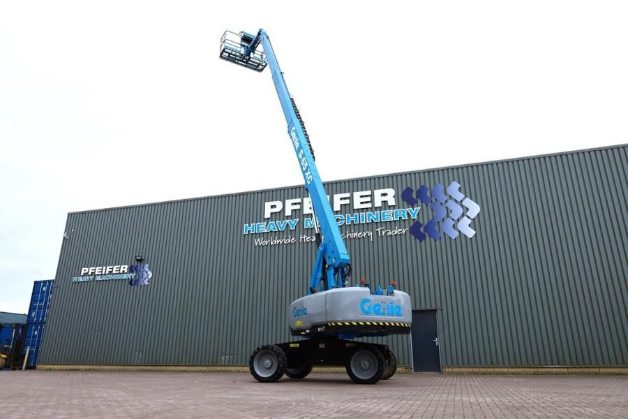 Genie S65XC Diesel, 4x4 Drive, 21.8m Working Height, 16.