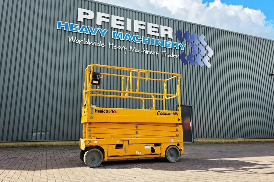 Haulotte Compact 10N Electric, 10m Working Height, 230kg Ca