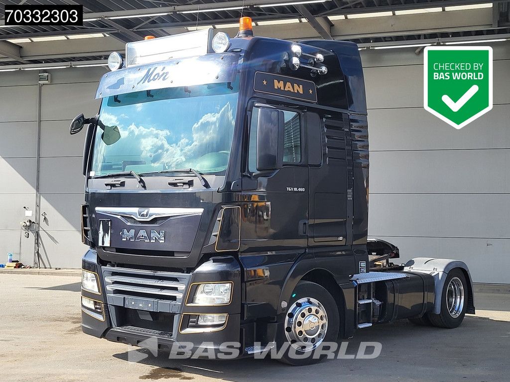 MAN TGX TGX 18.460 4X2 Mega XXL 2xTanks Hebesattel Navi Standklima