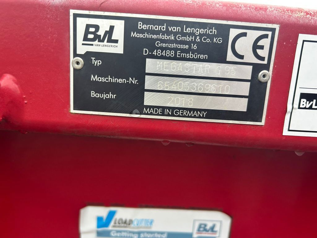 BVL MEGASTAR 195 KUILVOERSNIJDER 2018