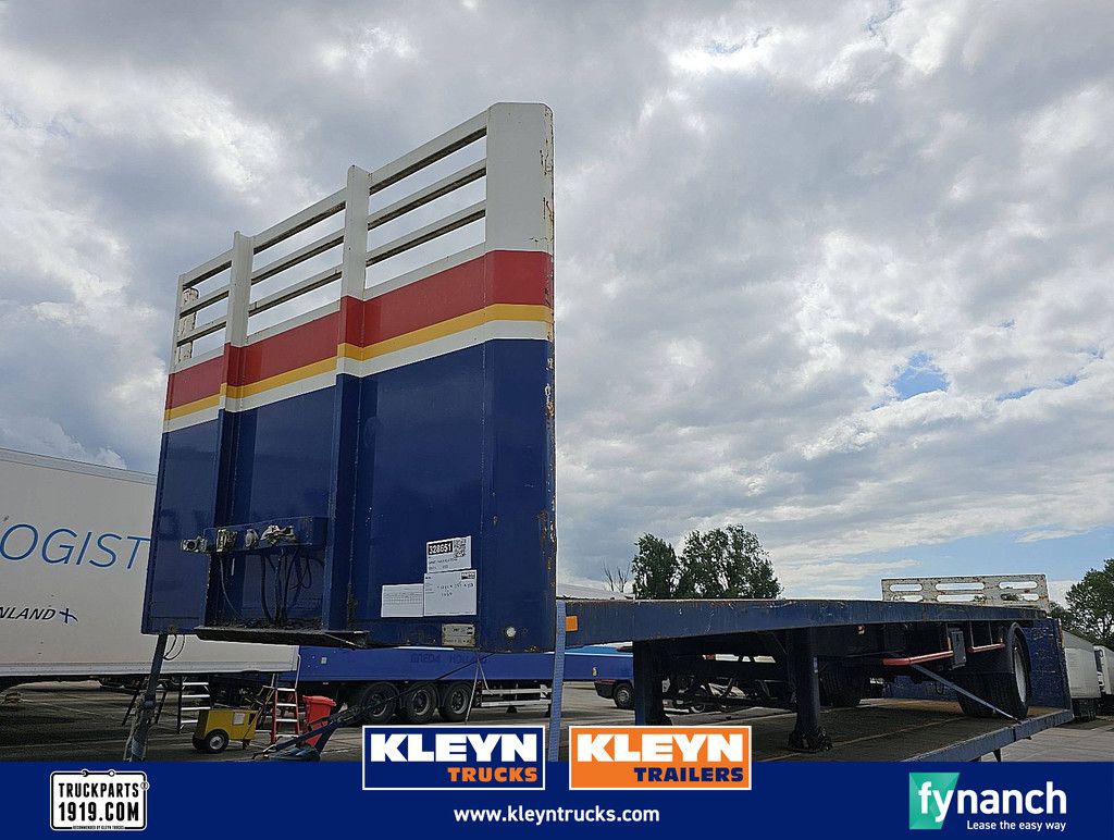 VARMO 1 AXLE PLATFORM forklift connection
