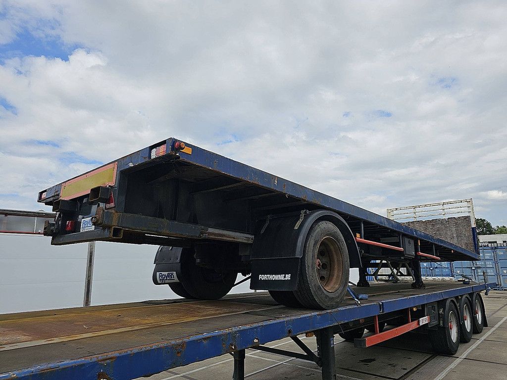VARMO 1 AXLE PLATFORM forklift connection