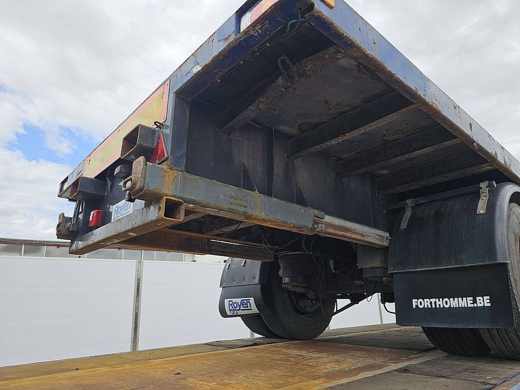VARMO 1 AXLE PLATFORM forklift connection
