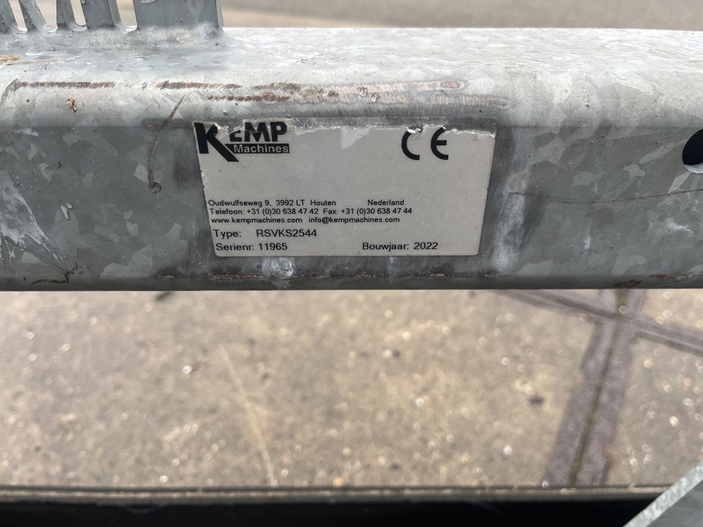 Kemp RSVKS 2544 RUBBERSCHUIF
