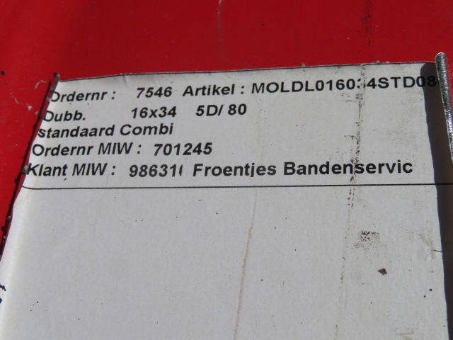 Molcon DUBBELLUCHT VELGEN 16X34 5D/80