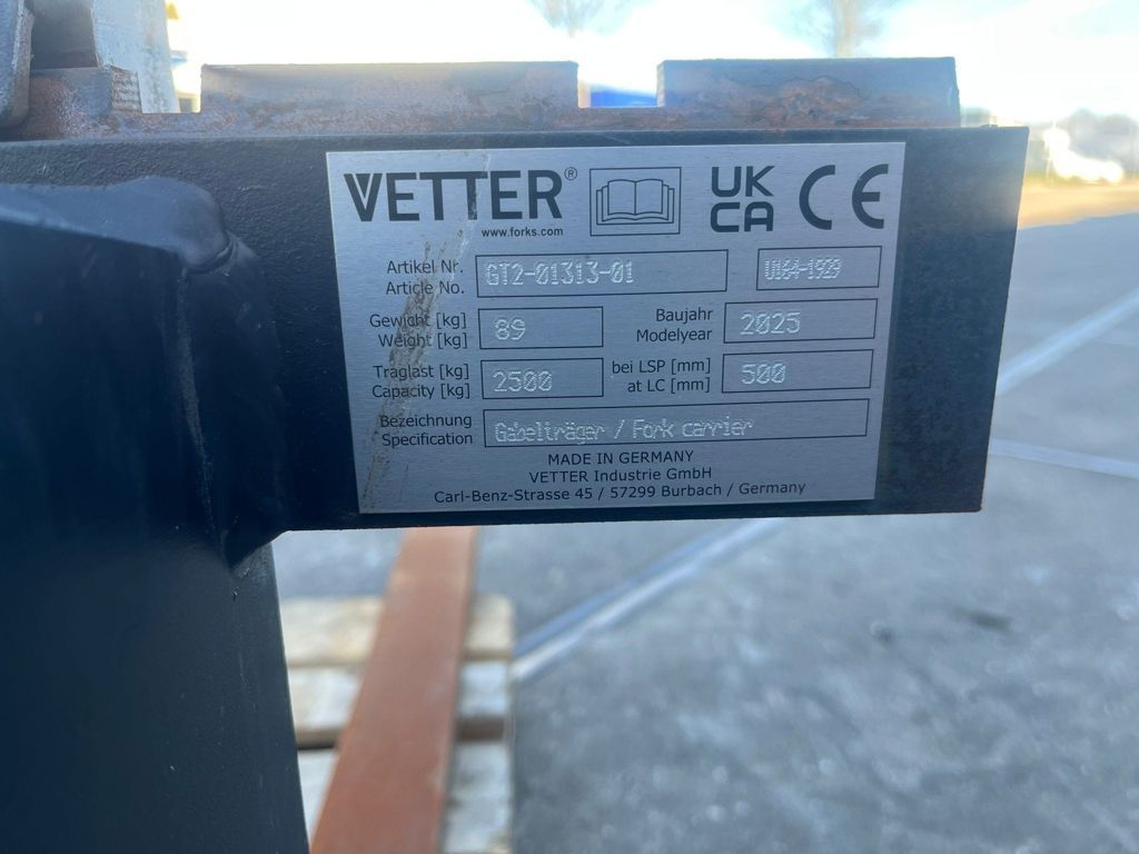 VTM Palletvork 100-40-1200 / 2500 Kg