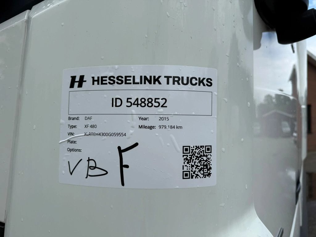 DAF XF 460 SSC Super Space Retarder 2X tank