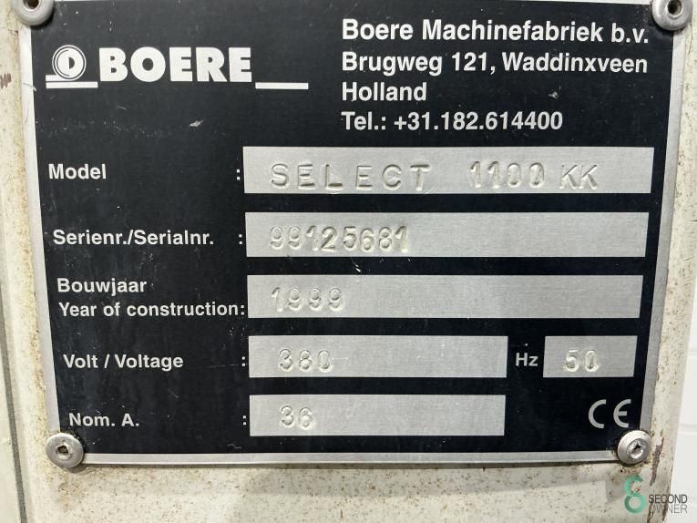 Breedbandschuurmachines Boere Select 1100 KK 1999
