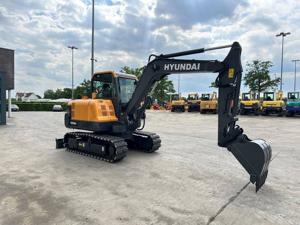Rupsgraafmachine Hyundai R60VS Diesel 2021