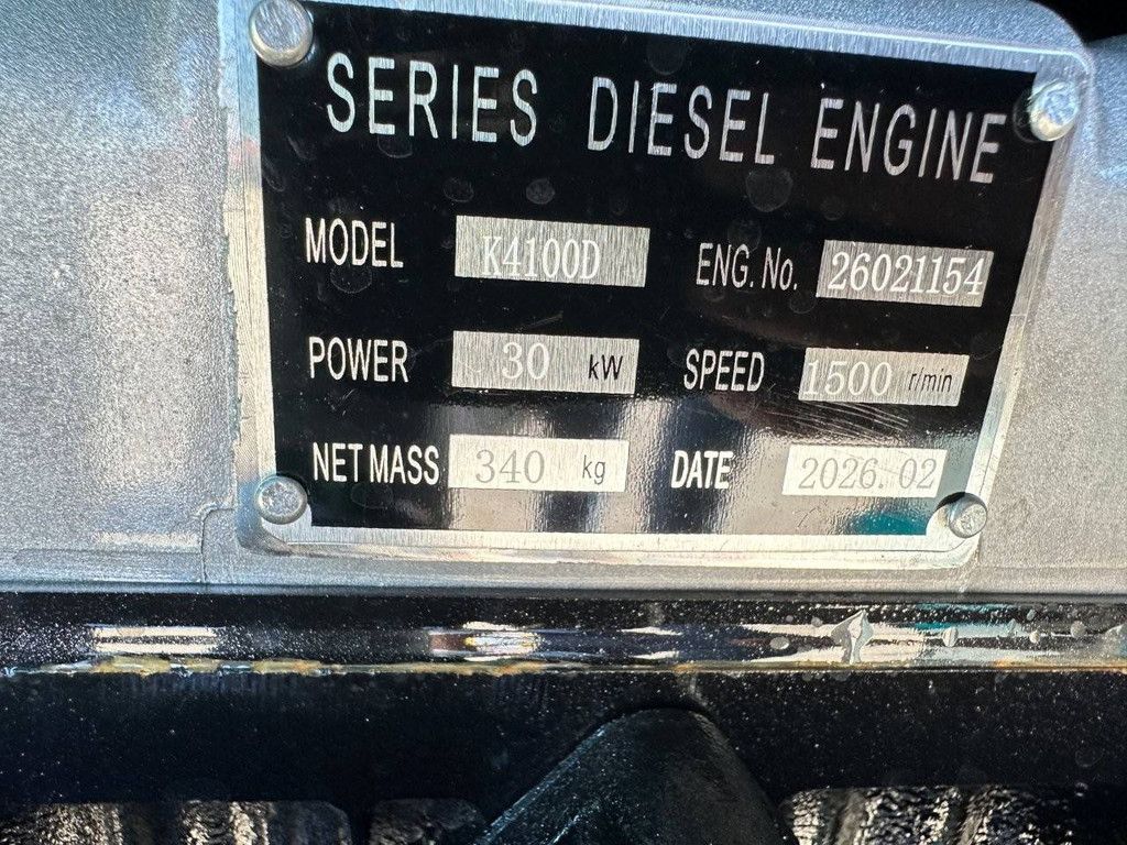 Generator Kawakenki KK25-III-SSS Diesel 2026 25kVA New