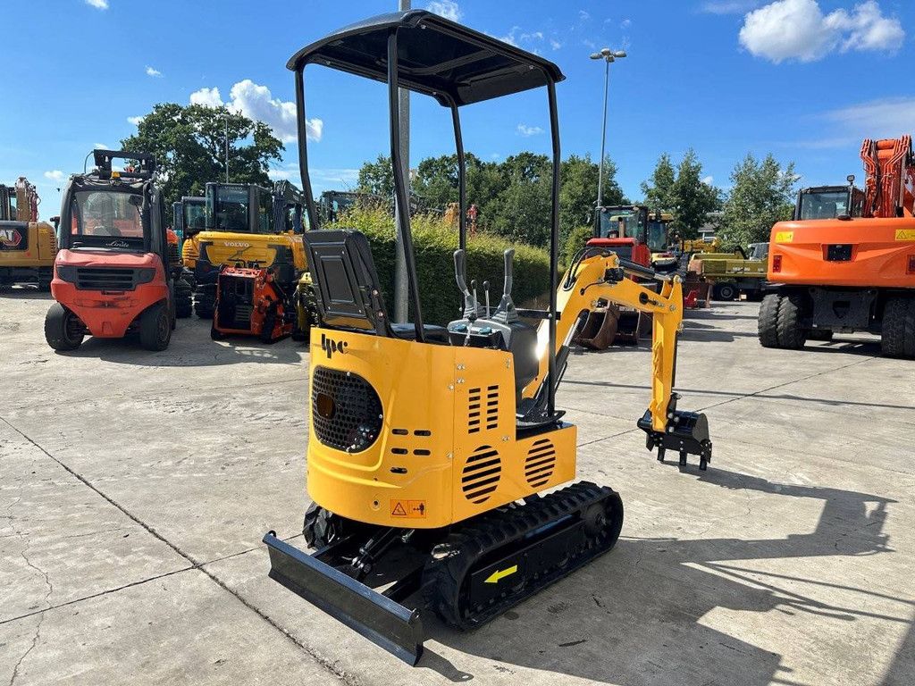 Minigraver JPC KV12 Diesel 2025 Nieuw