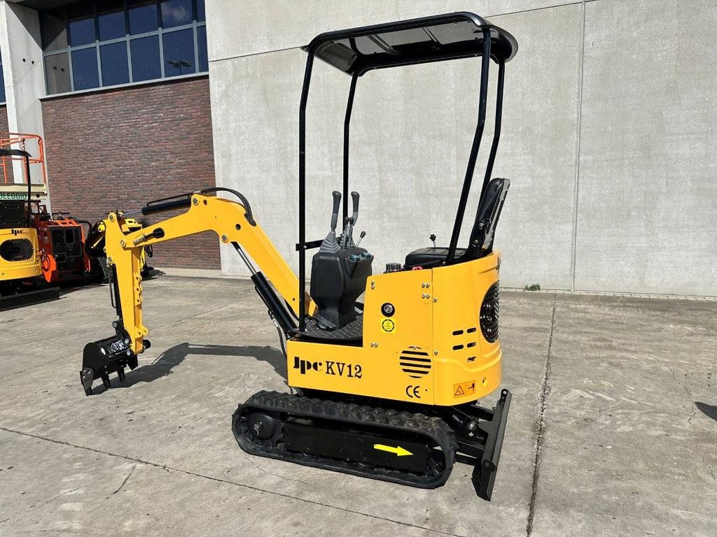 Minigraver JPC KV12 Diesel 2025 Nieuw