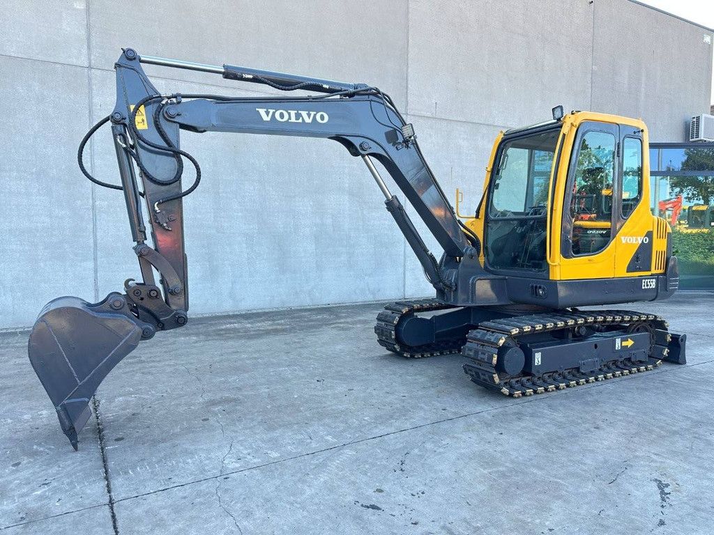 Rupsgraafmachine Volvo EC55B Diesel 2012