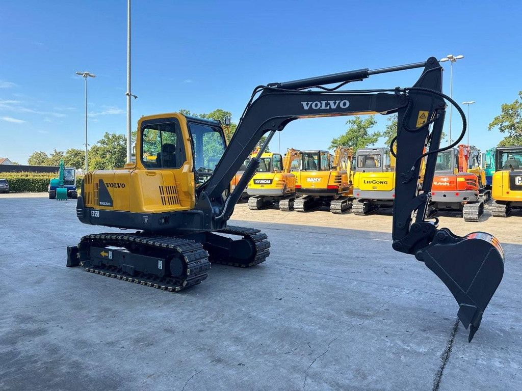 Rupsgraafmachine Volvo EC55B Diesel 2012