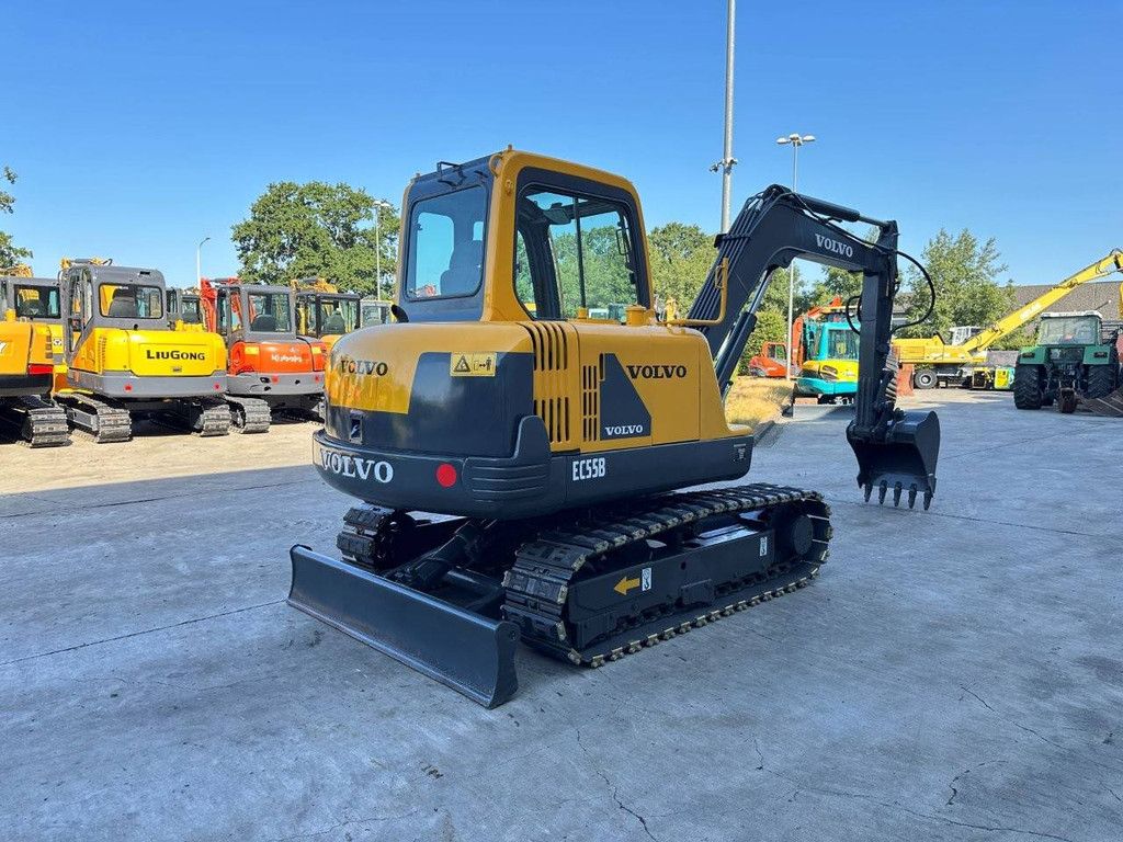 Rupsgraafmachine Volvo EC55B Diesel 2012