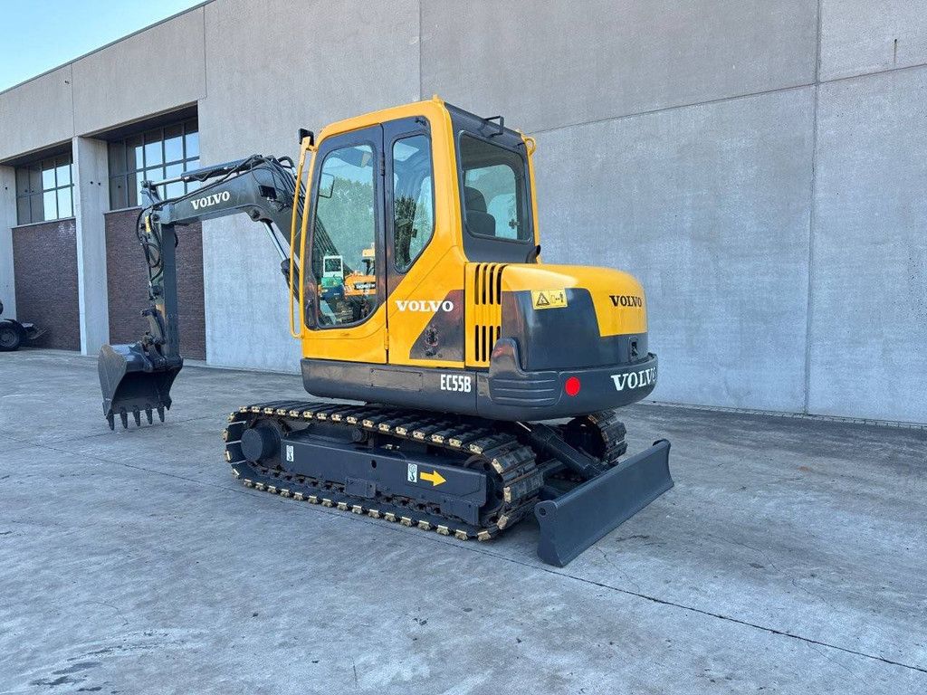 Rupsgraafmachine Volvo EC55B Diesel 2012