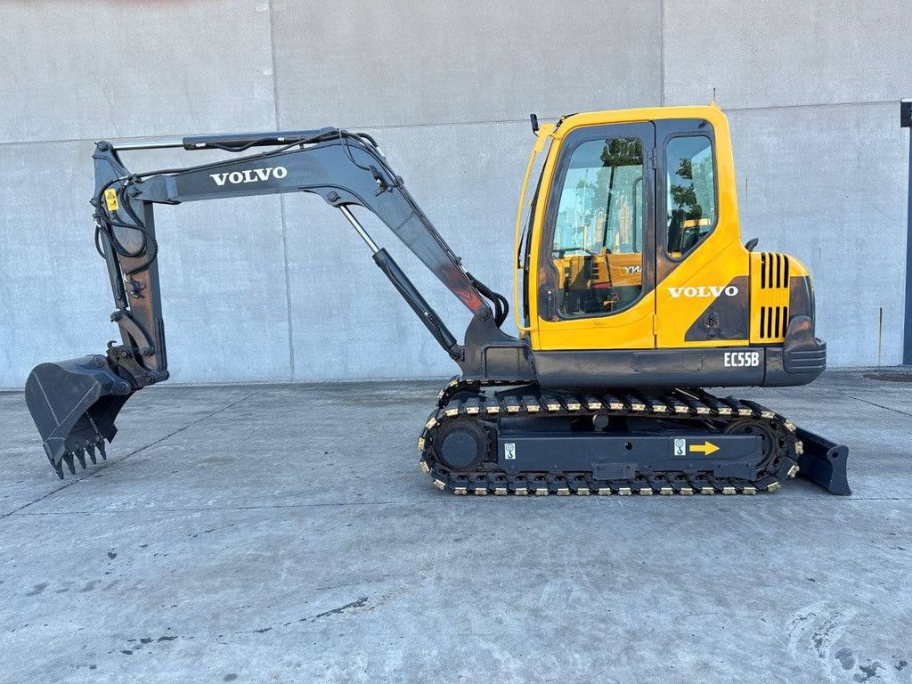 Rupsgraafmachine Volvo EC55B Diesel 2012