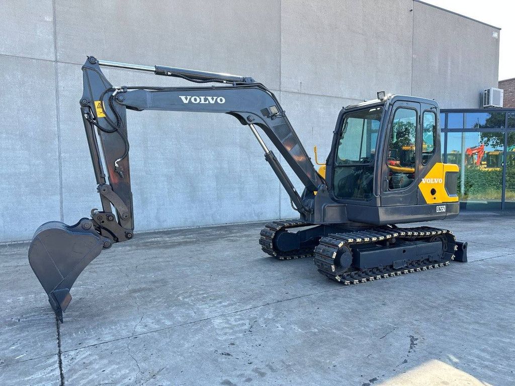 Rupsgraafmachine Volvo EC55D Diesel 2017