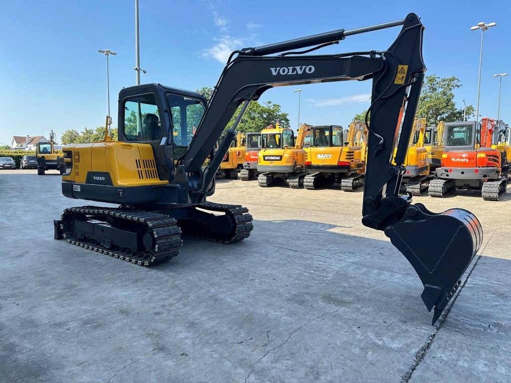Rupsgraafmachine Volvo EC55D Diesel 2017