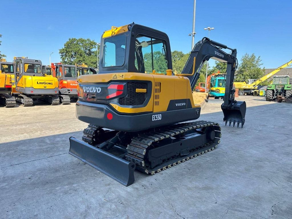 Rupsgraafmachine Volvo EC55D Diesel 2017