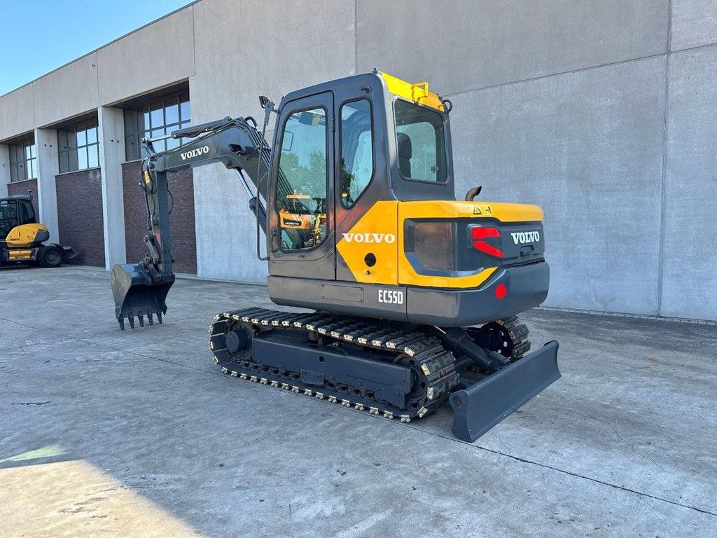 Rupsgraafmachine Volvo EC55D Diesel 2017