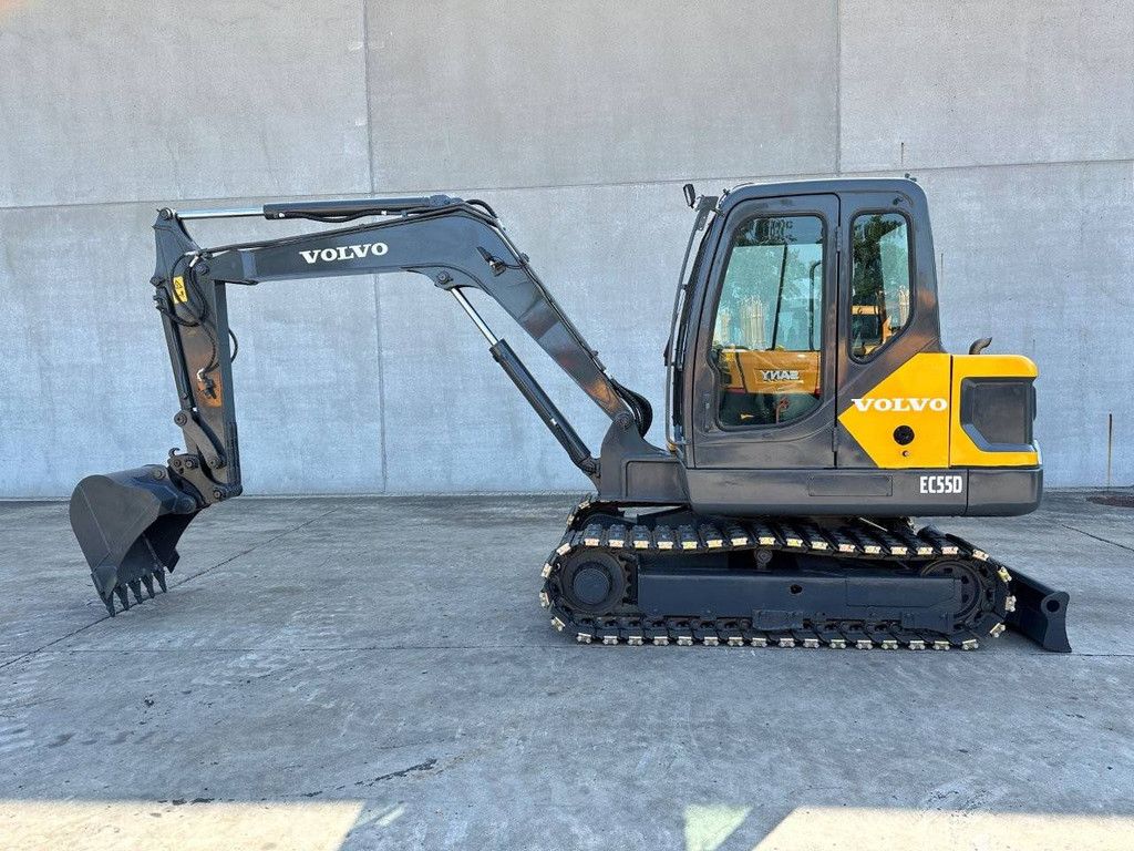 Rupsgraafmachine Volvo EC55D Diesel 2017