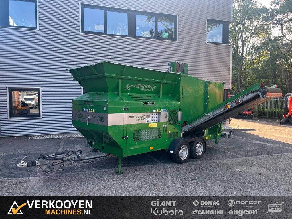 2022 Zemmler Multi Screen MS1600 Zeef VV1217
