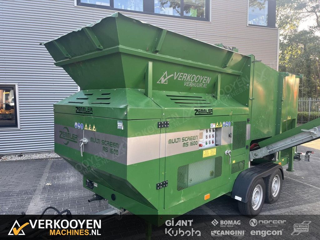 2022 Zemmler Multi Screen MS1600 Zeef VV1217