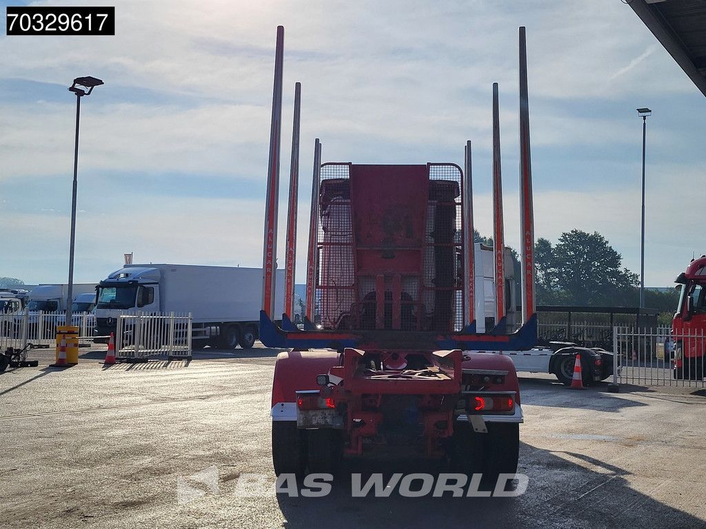 Mercedes Arocs 3658 8X4 ALUCAR Holztransporter Full Steel suspension Big-Axle Automatic Euro 6