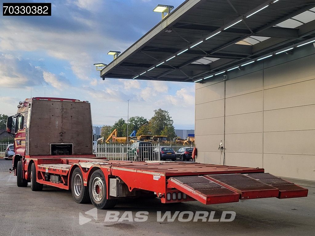 MAN TGS 35.480 8X4 Machine transporter Lift+steering axle Hydraulic ramp Euro 6