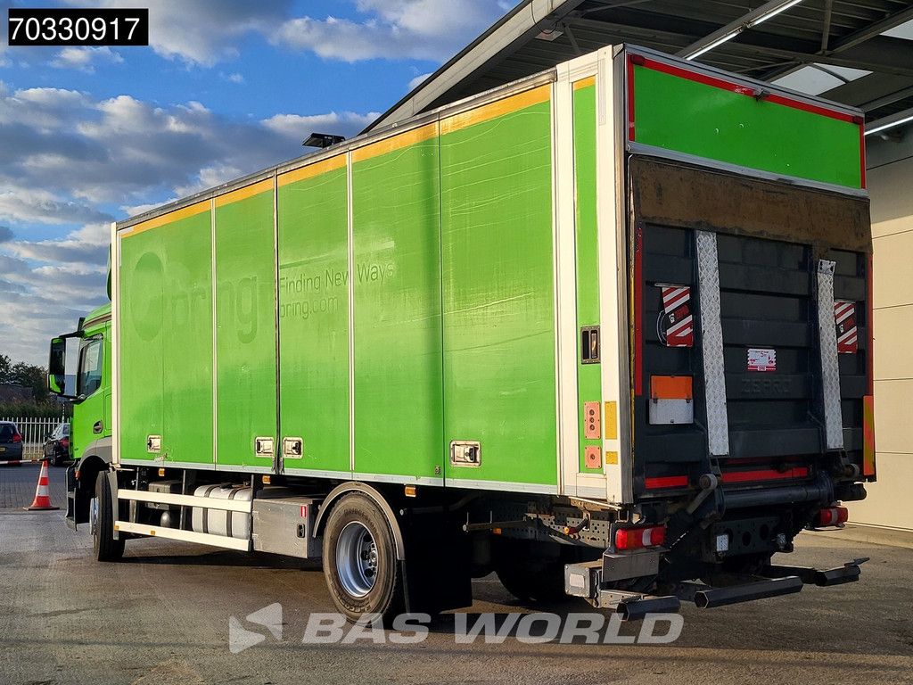 Mercedes Antos Antos 1827 4X2 Air suspension 2000kg Ladebordwand Box heating Automatic Euro 6